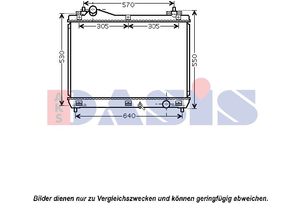 AKS DASIS Radiators, Motora dzesēšanas sistēma 320035N